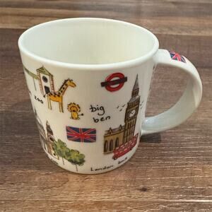 James Sadler London Landmarks Mug 10oz Bone China Big Ben Cutty Sark St Pauls